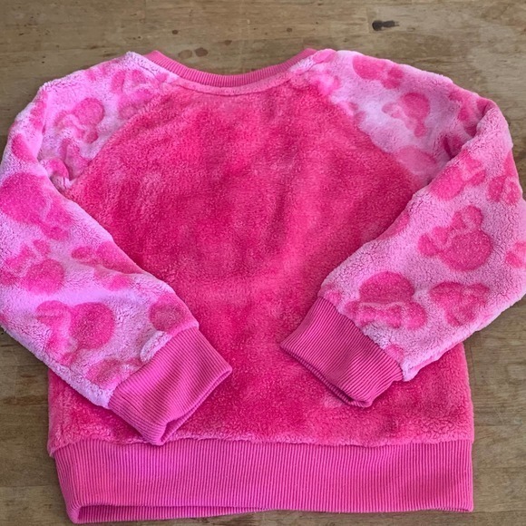 Minnie Mouse Fleece Girl's Sweater - Picture 3 of 5